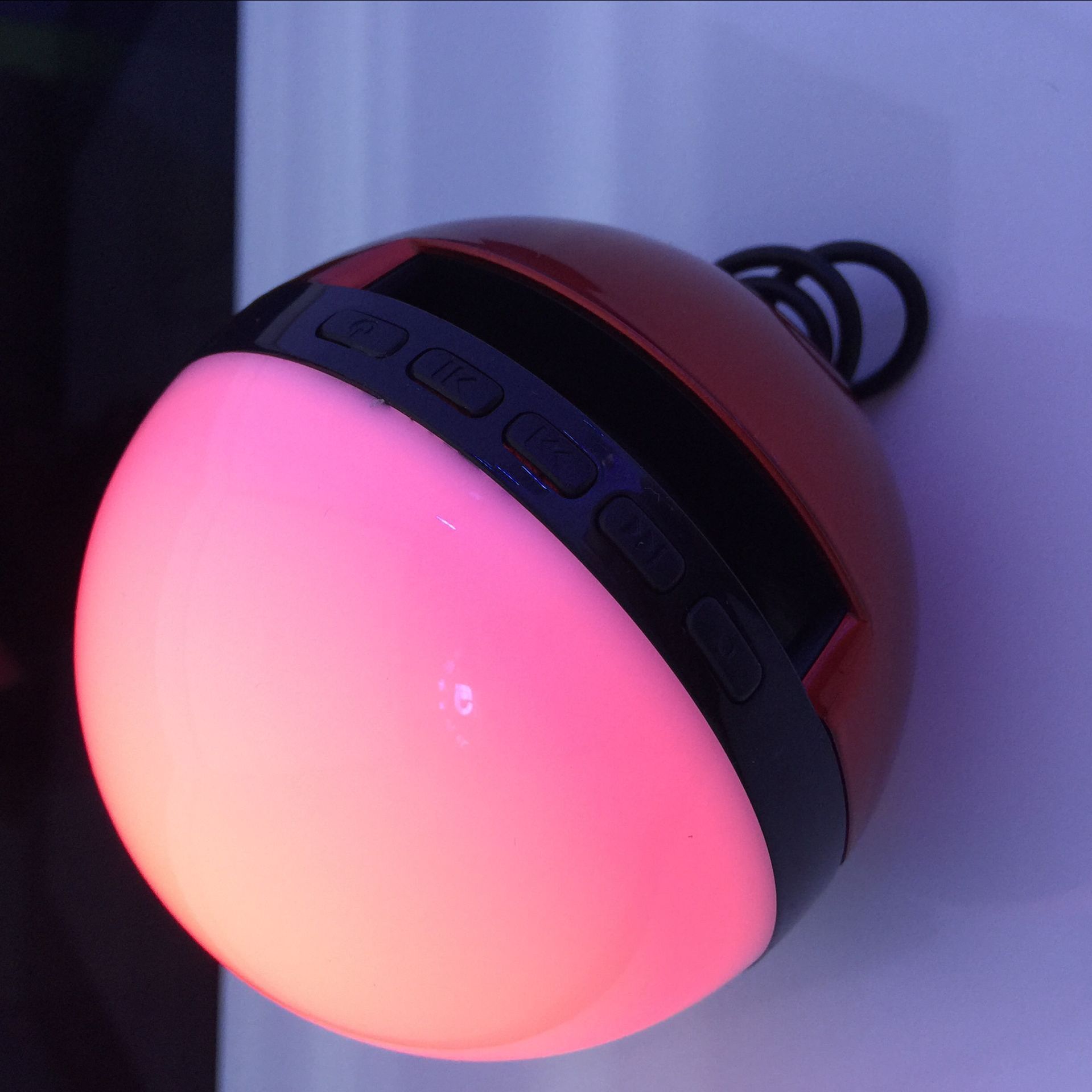 Wireless Bluetooth speaker Sprite Bluetooth speaker card insert seven colorful light cartoon pocket essence