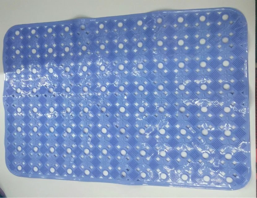 浴室防滑地垫 吸盘地垫淋浴房48X78菱形板刷