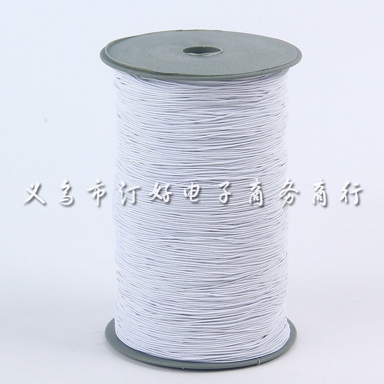 0.08Cm Core-Wrapped Elastic Tube With Buddha Bead String High Elastic Multi-Color Elastic Rope Specification drawing