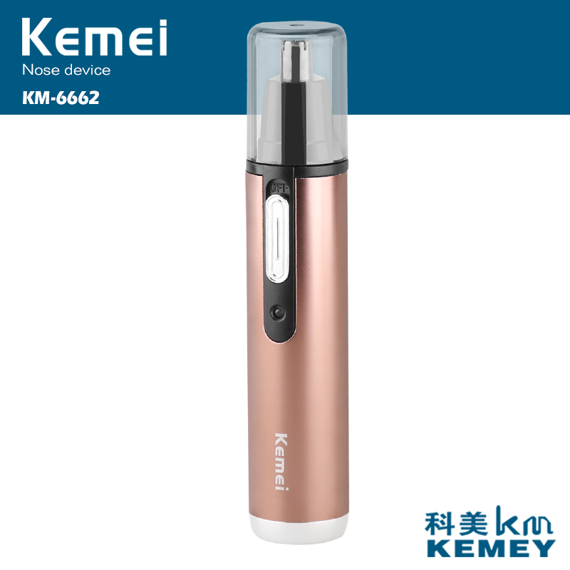 Comey KM-6662 electric nose hair trimmer Wholesale rechargeable electric nose hair trimmer nostril cleaner thumbnail