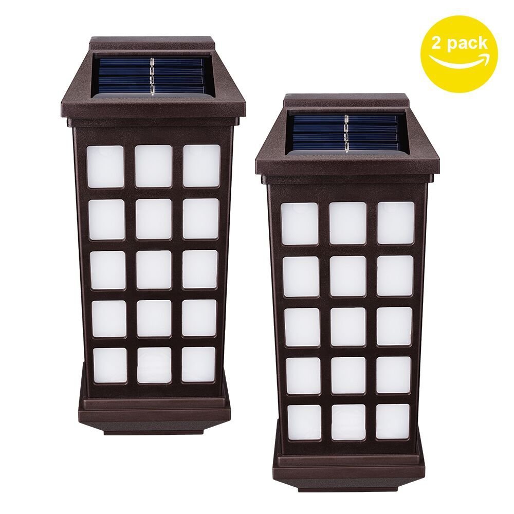Outdoor wall lamp garden garden villa lamp waterproofing fence stair lamp pane lamp
