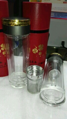 中华之星 王者归来 茶水分离 高端水晶茶杯产品图