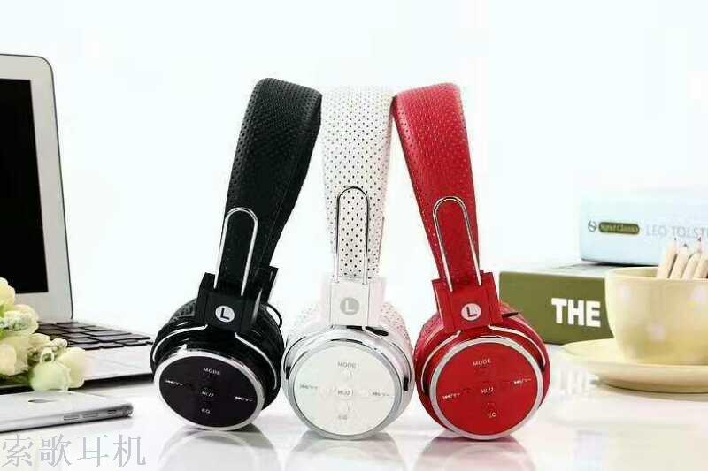 SUOGE headband Bluetooth headphones details Picture