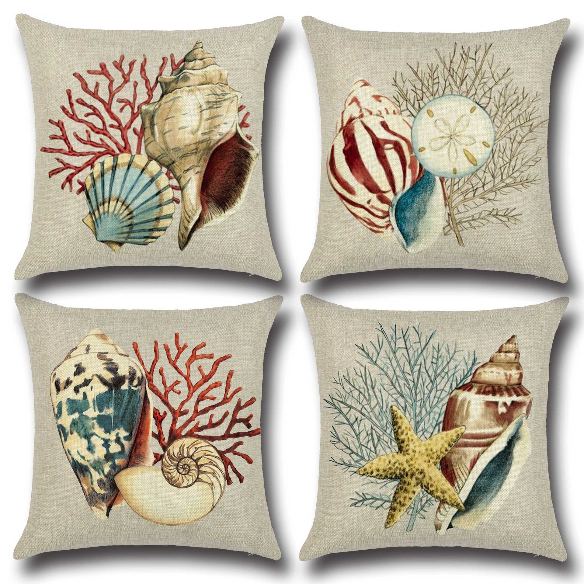 A variety of popular cotton pillowcases, cushion covers, digital printed backrest covers and sofa pillows