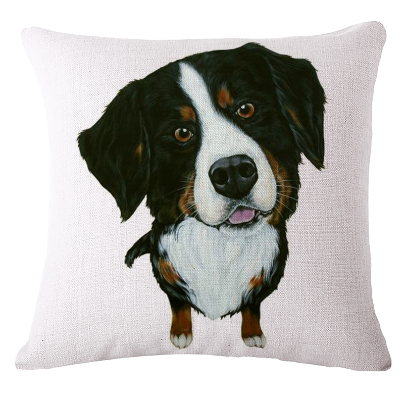 Best-selling celebrity dog throw pillow, sofa cushion cover, waist support pillow, throw pillow cover, and midday rest pillow details Picture