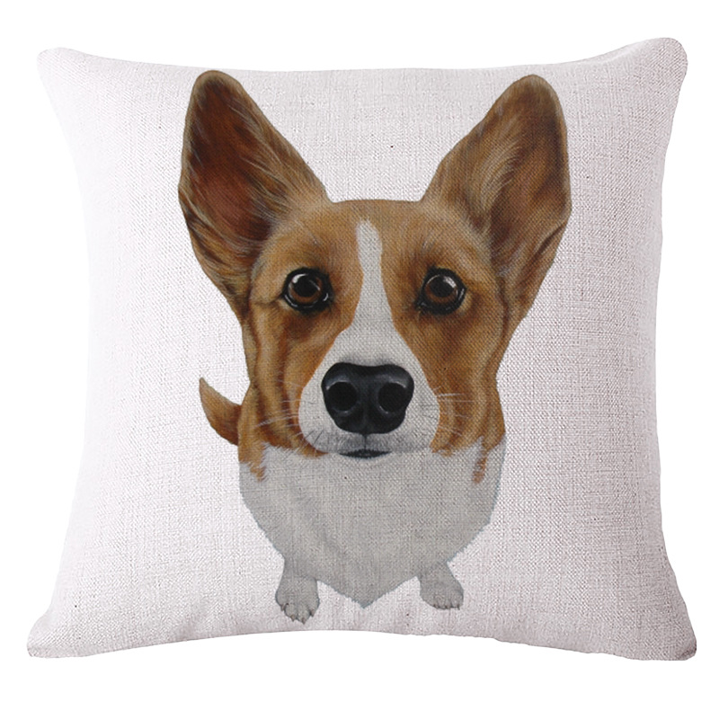 Best-selling celebrity dog throw pillow, sofa cushion cover, waist support pillow, throw pillow cover, and midday rest pillow Specification image