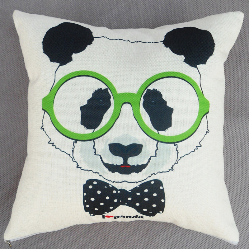 European-style cartoon series printed sofa pillowcases, sofa car midday rest cushions and throw pillows