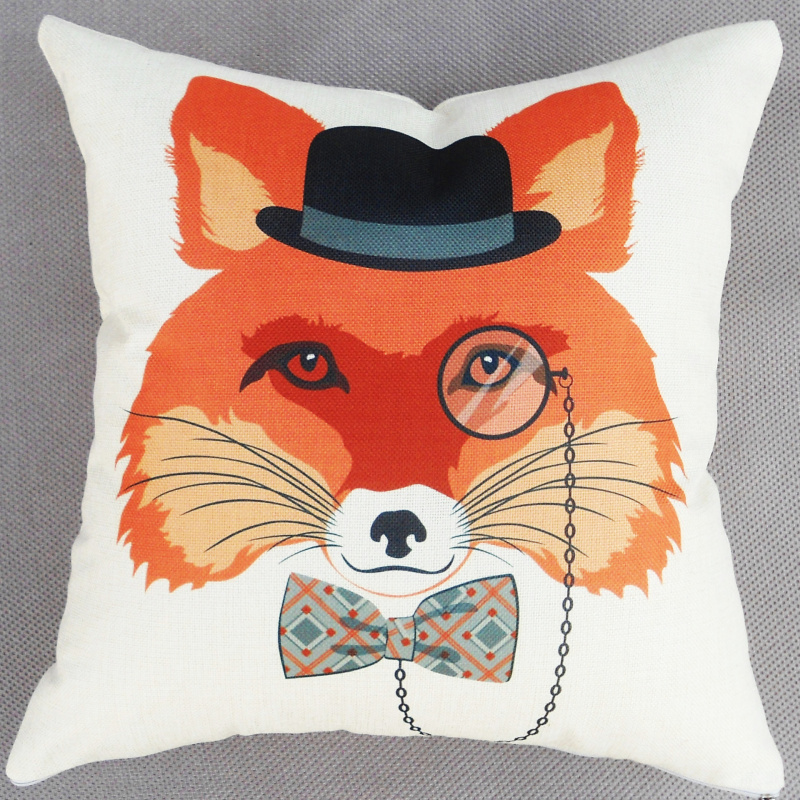 European-style cartoon series printed sofa pillowcases, sofa car midday rest cushions and throw pillows Specification image