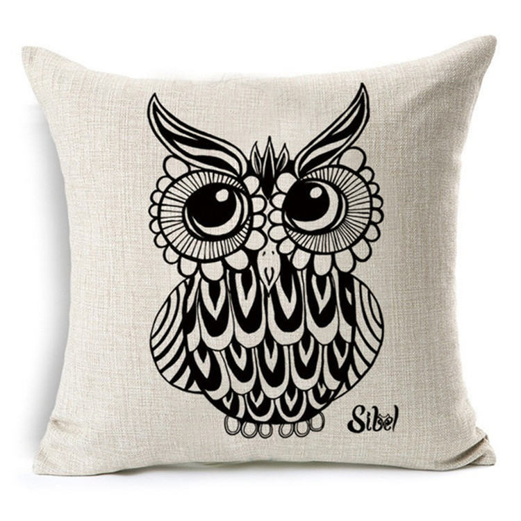 New factory direct sales and wholesale of owl cushions, plump car office seat cushions Application Scenario