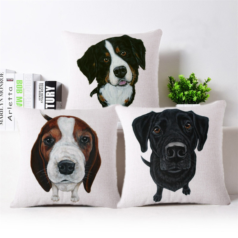 Best-selling celebrity dog throw pillow, sofa cushion cover, waist support pillow, throw pillow cover, and midday rest pillow