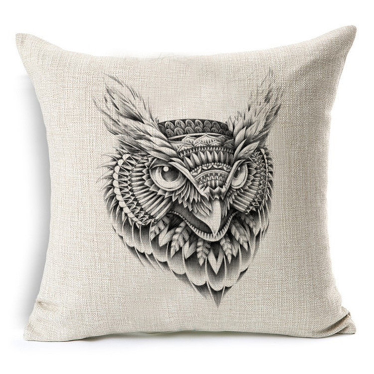 New factory direct sales and wholesale of owl cushions, plump car office seat cushions details Picture