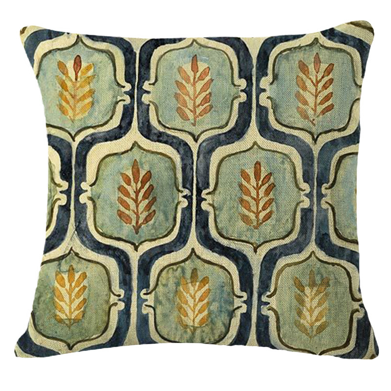 Special offer wholesale of throw pillows, factory direct sales, printed midday rest cushions, throw pillows, car cushion covers details Picture