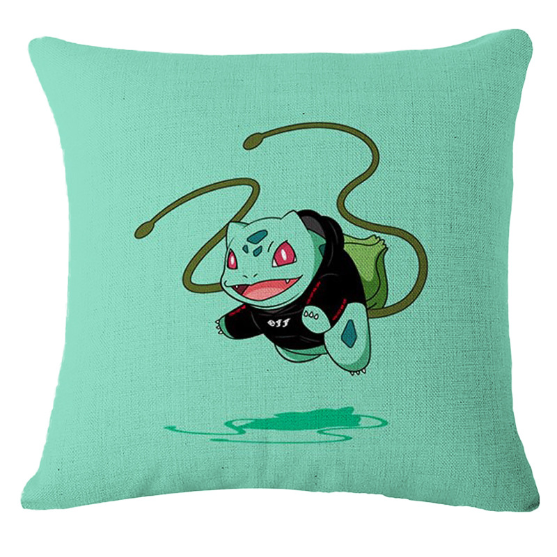 Wholesale of cartoon cotton and linen pillowcases, creative bedside sofa cushions, office and living room pillows