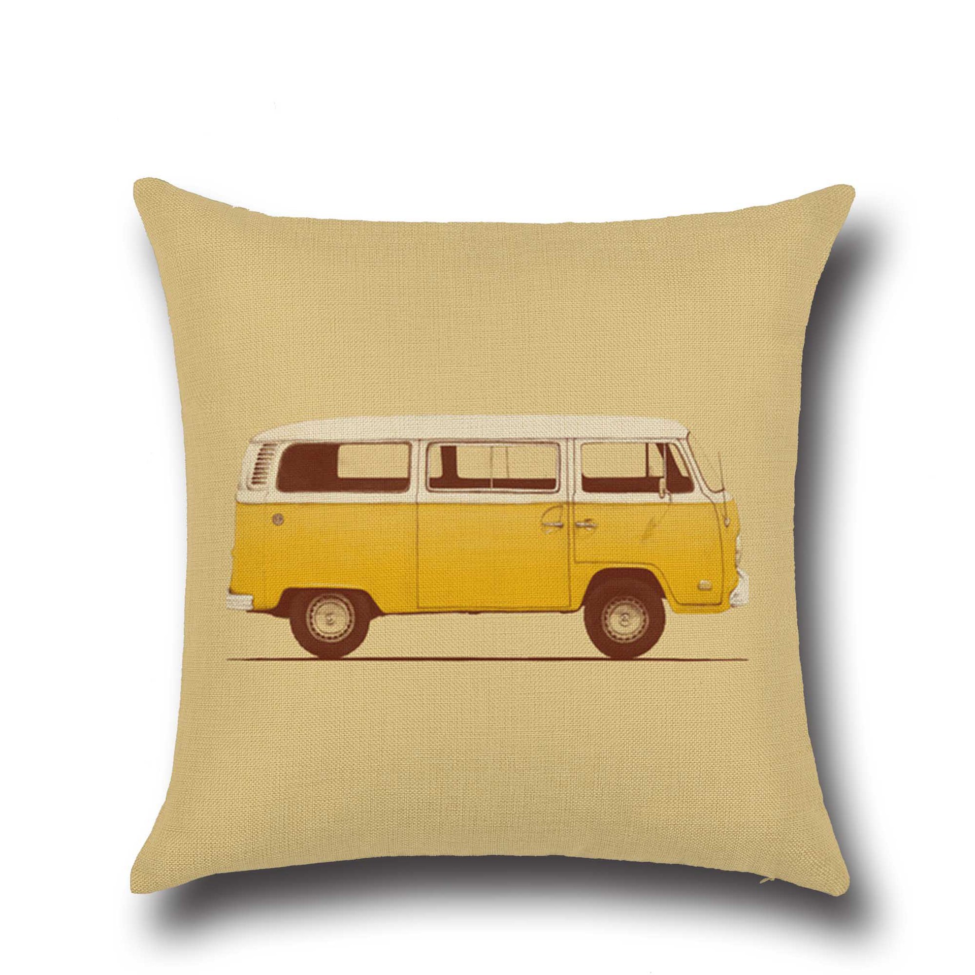 热转印汽车抱枕方形定制情人生日礼物新款厂家批发产品图