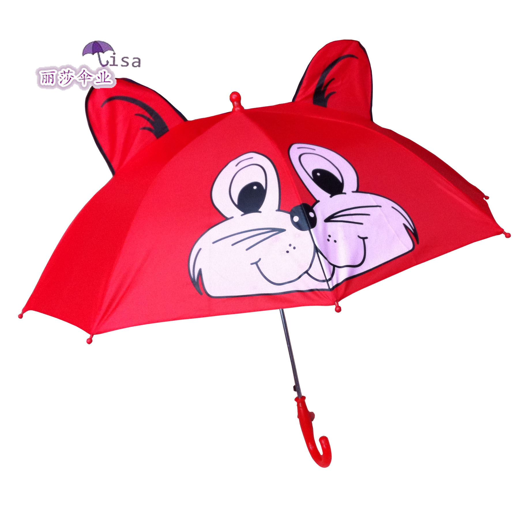 Super Q children's umbrella, ear umbrella, children's cartoon umbrella factory direct sales Application Scenario