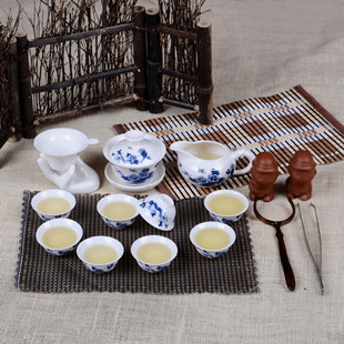 茶具套装德化陶瓷整套功夫茶具白瓷套餐茶海礼品产品图