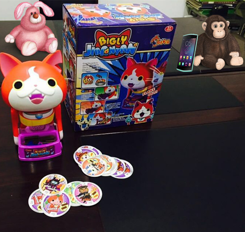 New creative Japanese anime cat electric toy carefully tied cat cartoon cat