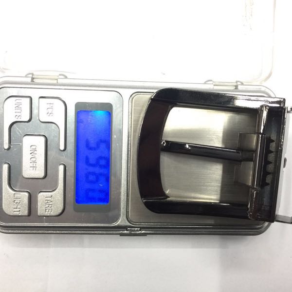 Alloy pin buckle, pin buckle, 3.5 cm laser pin buckle Specification image