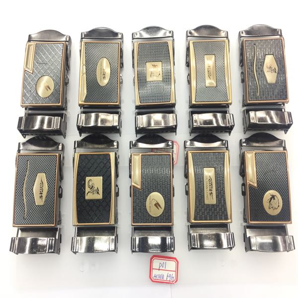 4 cm laser film denim buckle, toothless buckle, pressure plate buckle Application Scenario