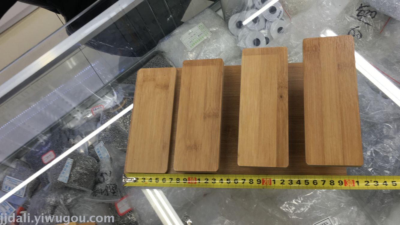 眼镜展示架竹质 木质产品图