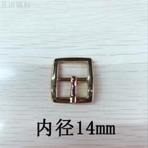 14 Inner diameter alloy belt buckle three speed clip buckle, clothing, shoes and hat decoration buckle