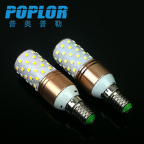 LED Candle light 12W aluminum 360-degree light corn lamp resistance E27/E14