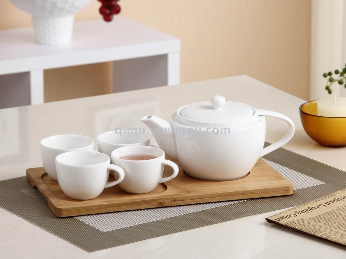陶瓷 托盘圆肚杯套装 BDT0091