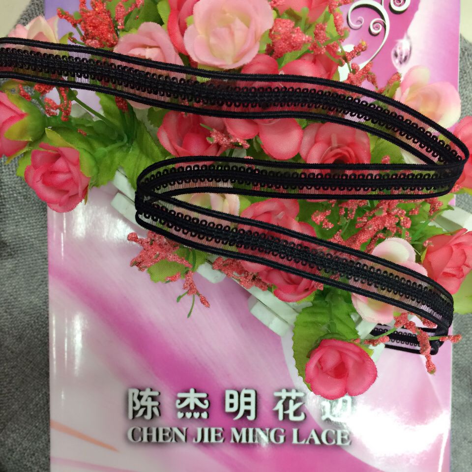 Elastic webbing hollowed-out lace factory direct sales of best-selling necklaces details Picture