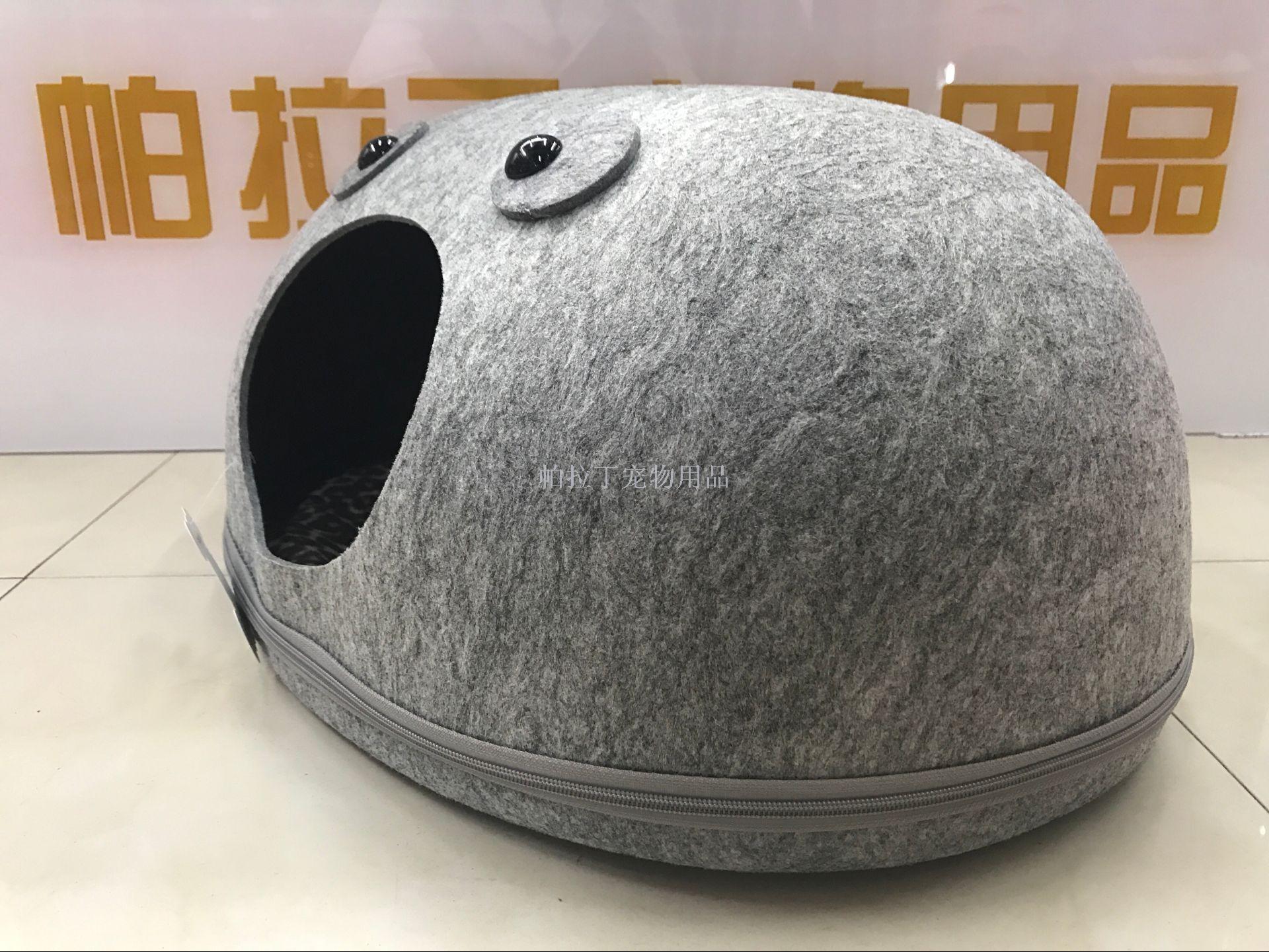 毛毡窝狗窝猫窝小宠窝迷你窝便携带产品图