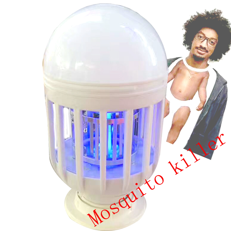 LED mosquito-killing bulb lamp, safe and environmentally friendly, bulb birdcage style details Picture