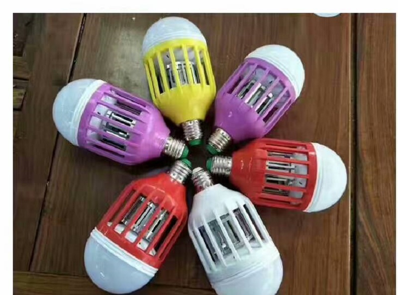LED mosquito-killing bulb lamp, safe and environmentally friendly, bulb birdcage style Application Scenario
