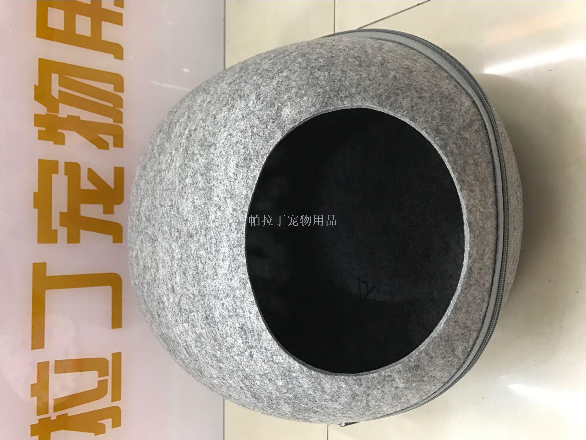 毛毡窝狗窝猫窝小宠窝迷你窝便携带猫爪细节图