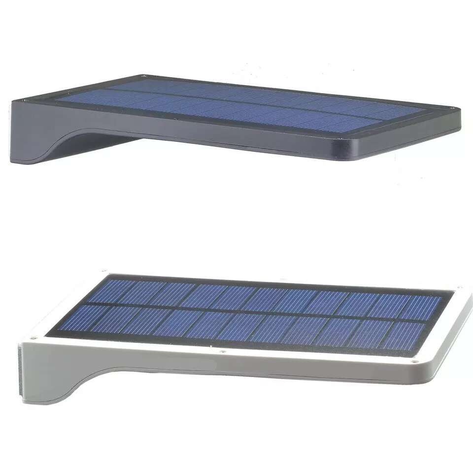 Solar-powered outdoor landscape courtyard ultra-thin human-sensing wall lamps details Picture