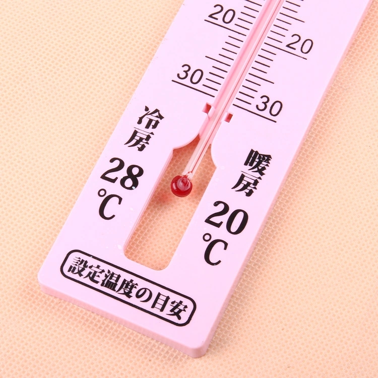 厂家直销木头温度计 室内外温度计 电子温度计产品图