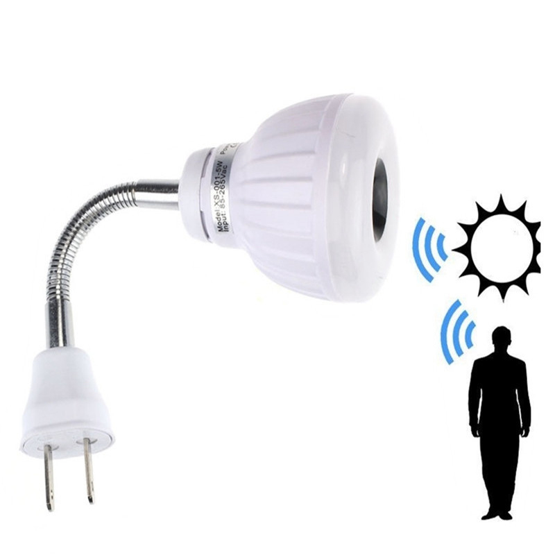 New adjustable Angle,LED with plug hose, human body sensor lamp, infrared sensor lamp full figure