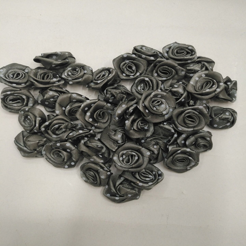 直径3公分圆点印点玫瑰花苞婚庆手捧花礼盒包装配饰