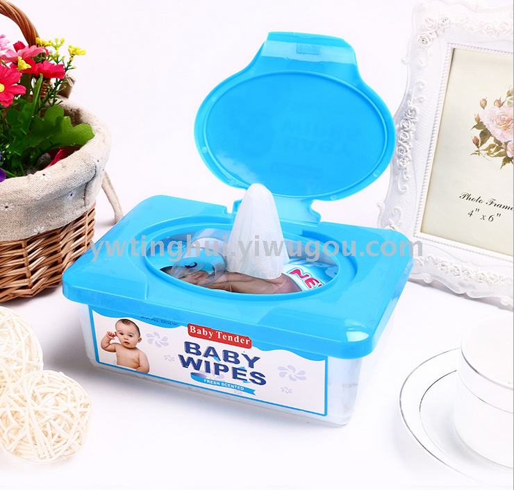 Factory direct sales of wet wipes, wholesale of universal box wet wipes for adults and babies, customizable Specification image