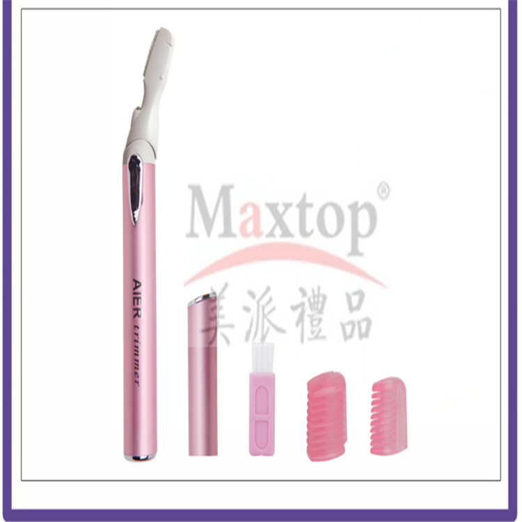 LED electric eyebrow trimmer, women's hair cutter, eyebrow trimmer, leg hair, armpit hair scraper details Picture