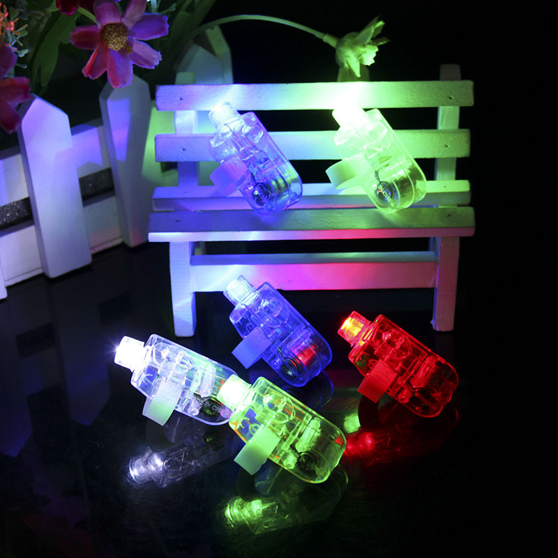 Luminous finger light, flashing laser light, colorful Christmas LED light, night light Application Scenario
