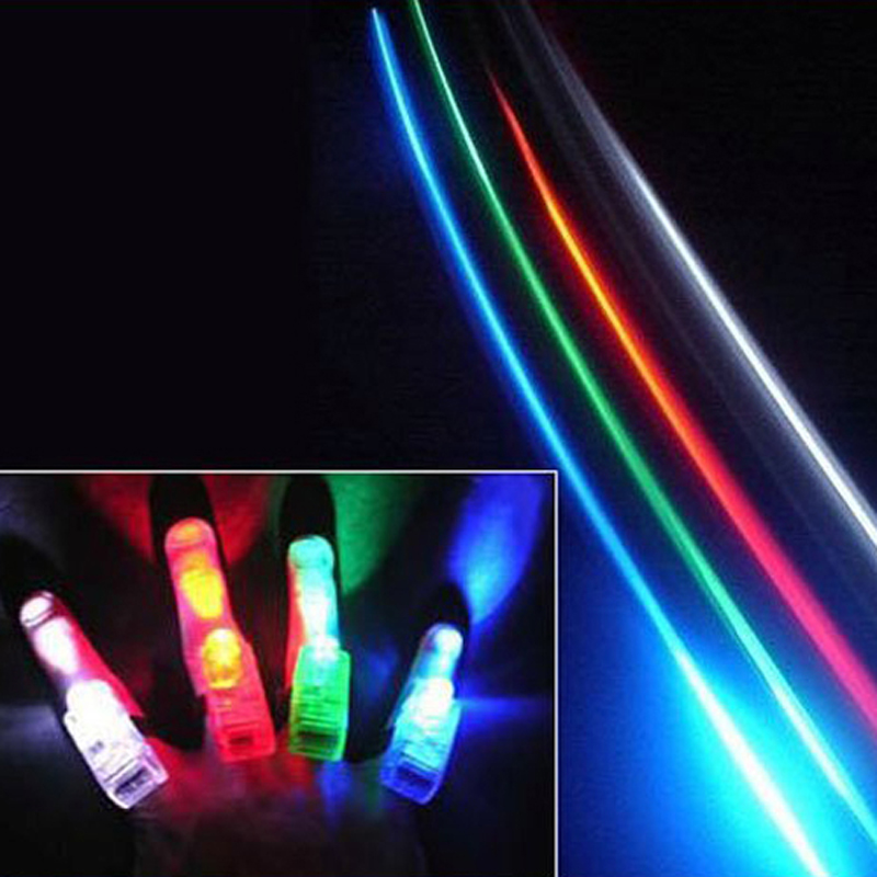 Luminous finger light, flashing laser light, colorful Christmas LED light, night light Specification image