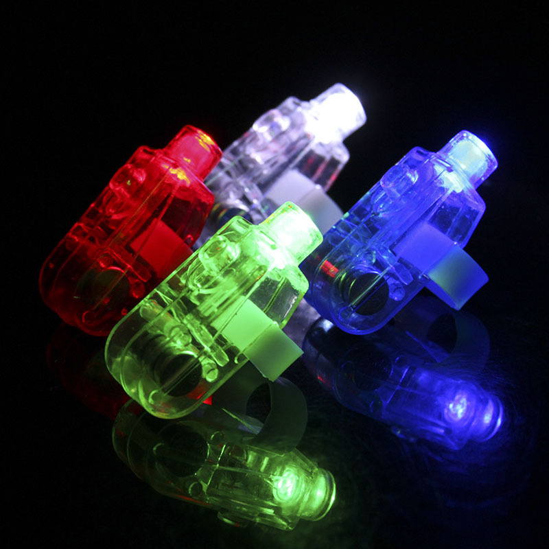 Luminous finger light, flashing laser light, colorful Christmas LED light, night light