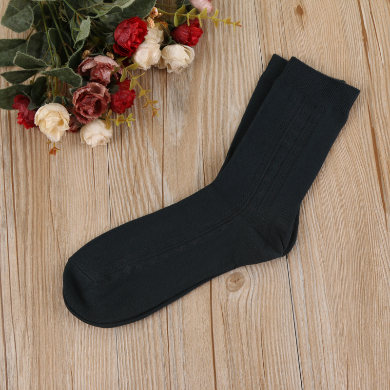 Longse calcetines de negocios clásicos para hombre calcetines de algodón de color sólido Application Scenario
