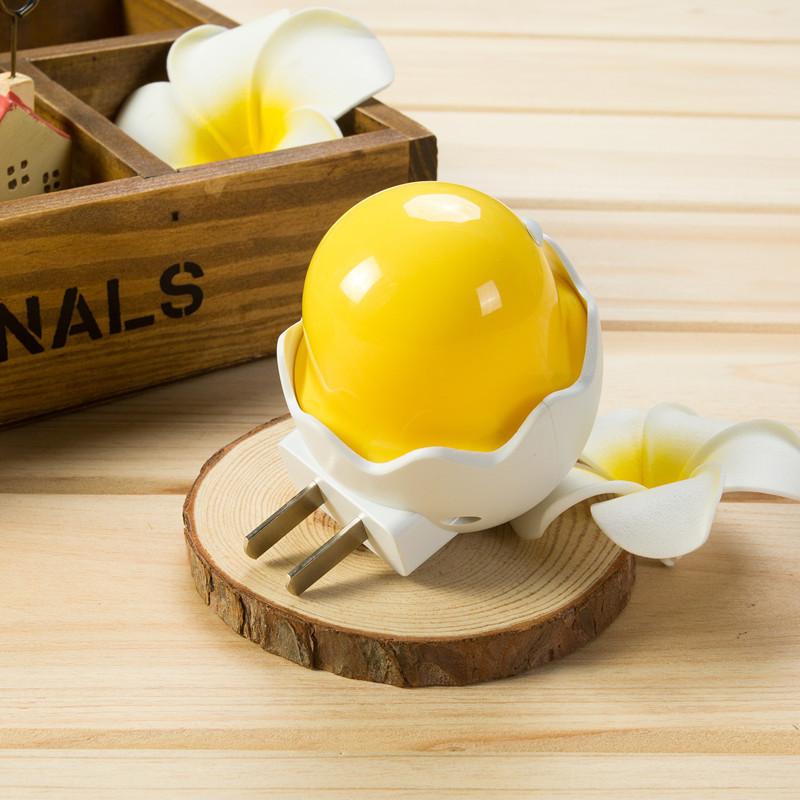 LED smart light control little Night Light Creative Gift Little yellow Duck energy saving plug-in night light details Picture