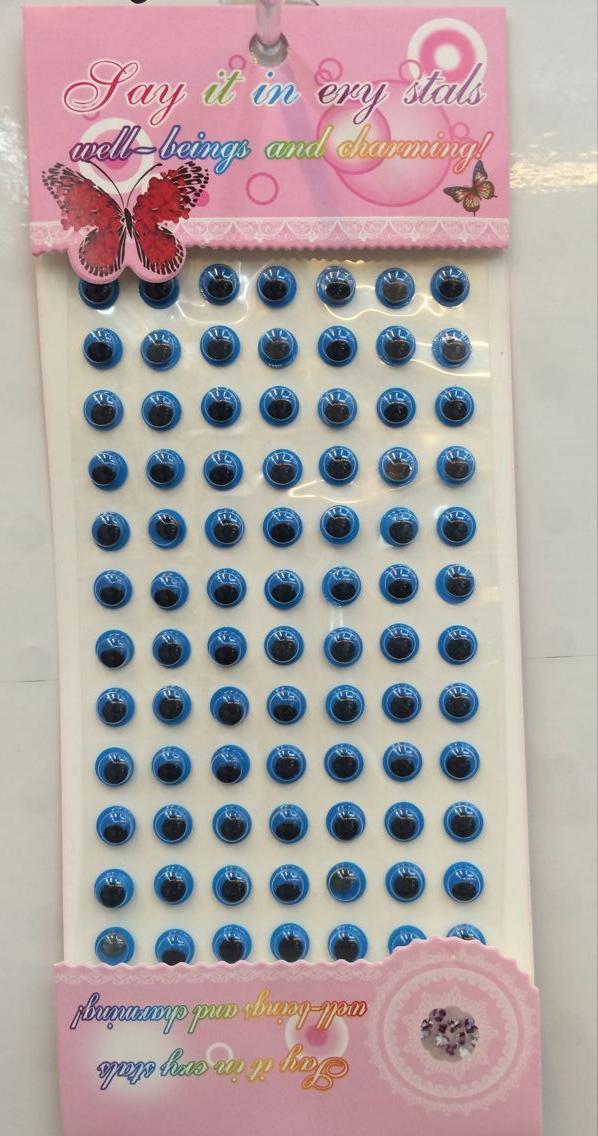 Jiamei Paper Products Office Culture Learning Stationery stickers, craft stickers, customized medium cards, various eyes, colored eyes, mobile phone decorative stickers, wholesale Application Scenario