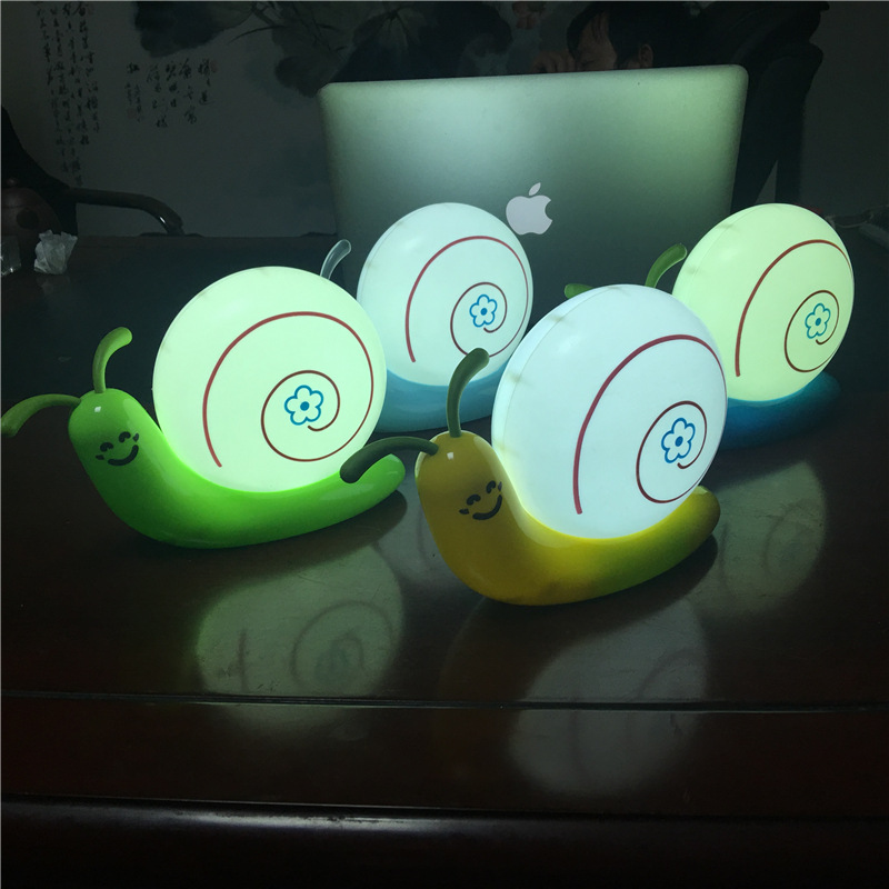 Snail lamp LED cartoon bedside lamp