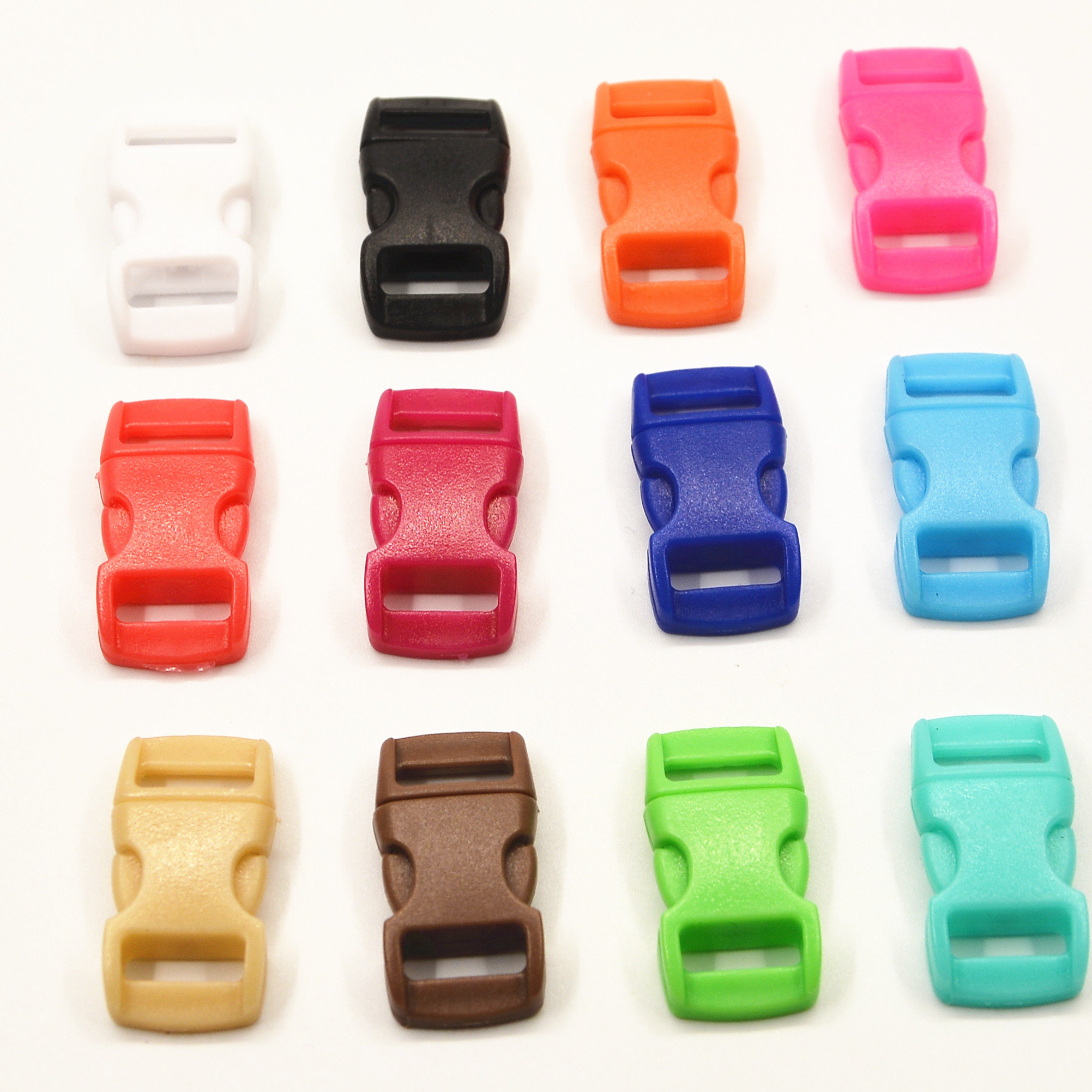 厂家直销款式新颖尺寸多样 销售各类塑料插扣，调节扣，塑料钩图