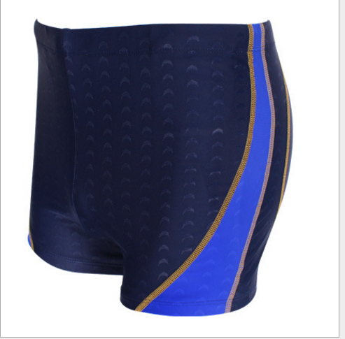 New men's swimming trunks fashion shark skin quick dry comfortable trim boxer swimming trunks 8501 full figure