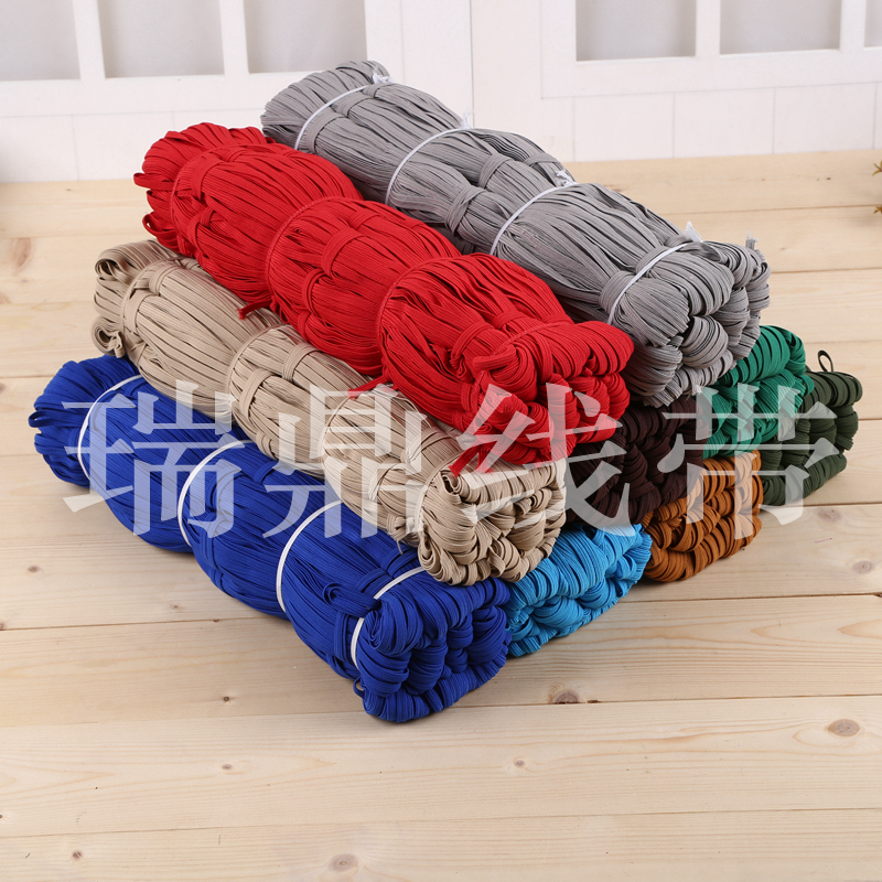 0.6Mm Single-Layer Imported Color Elastic Horse Strap Strap Color Complete details Picture