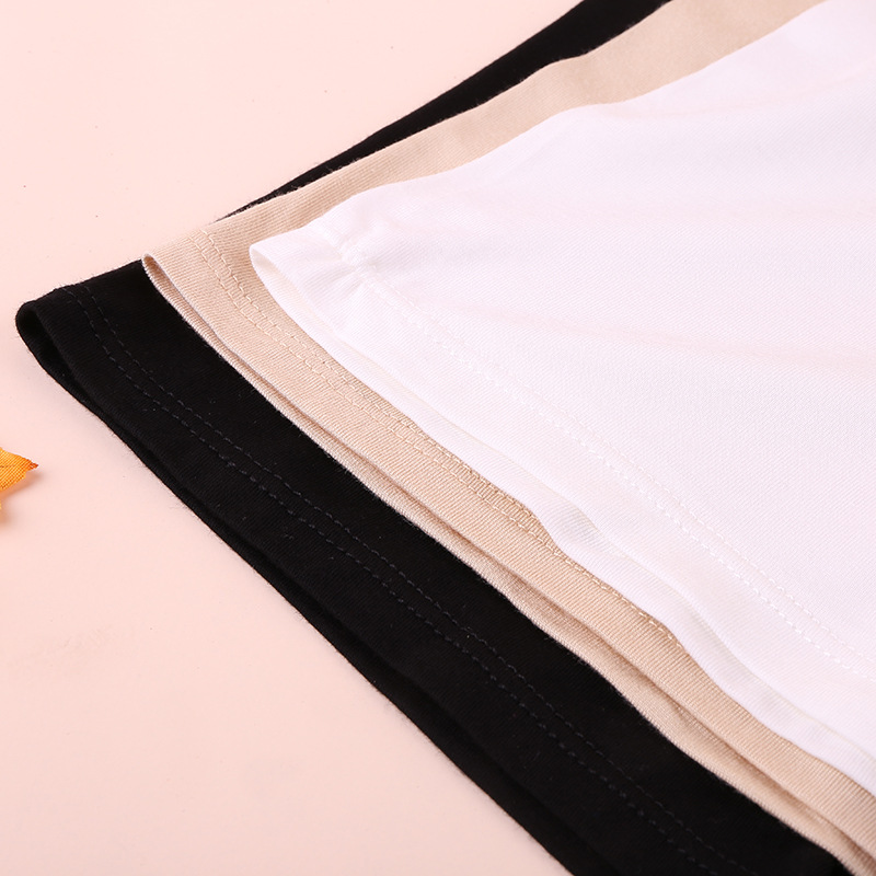Cotton Panties High-Waisted Safety Pants Anti-Slip Women's Summer Slim Belly Plus-Size Five-Point Leggings Application Scenario