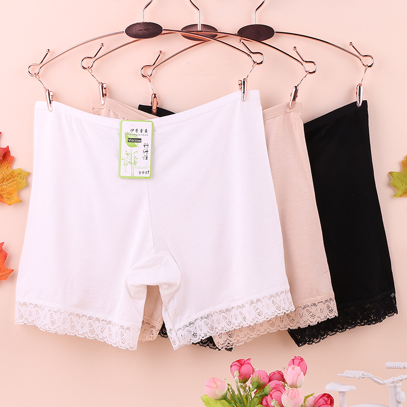 Ixiang Shermanshire Safety Pants Lace Border Walk Boxers Pervert Pants